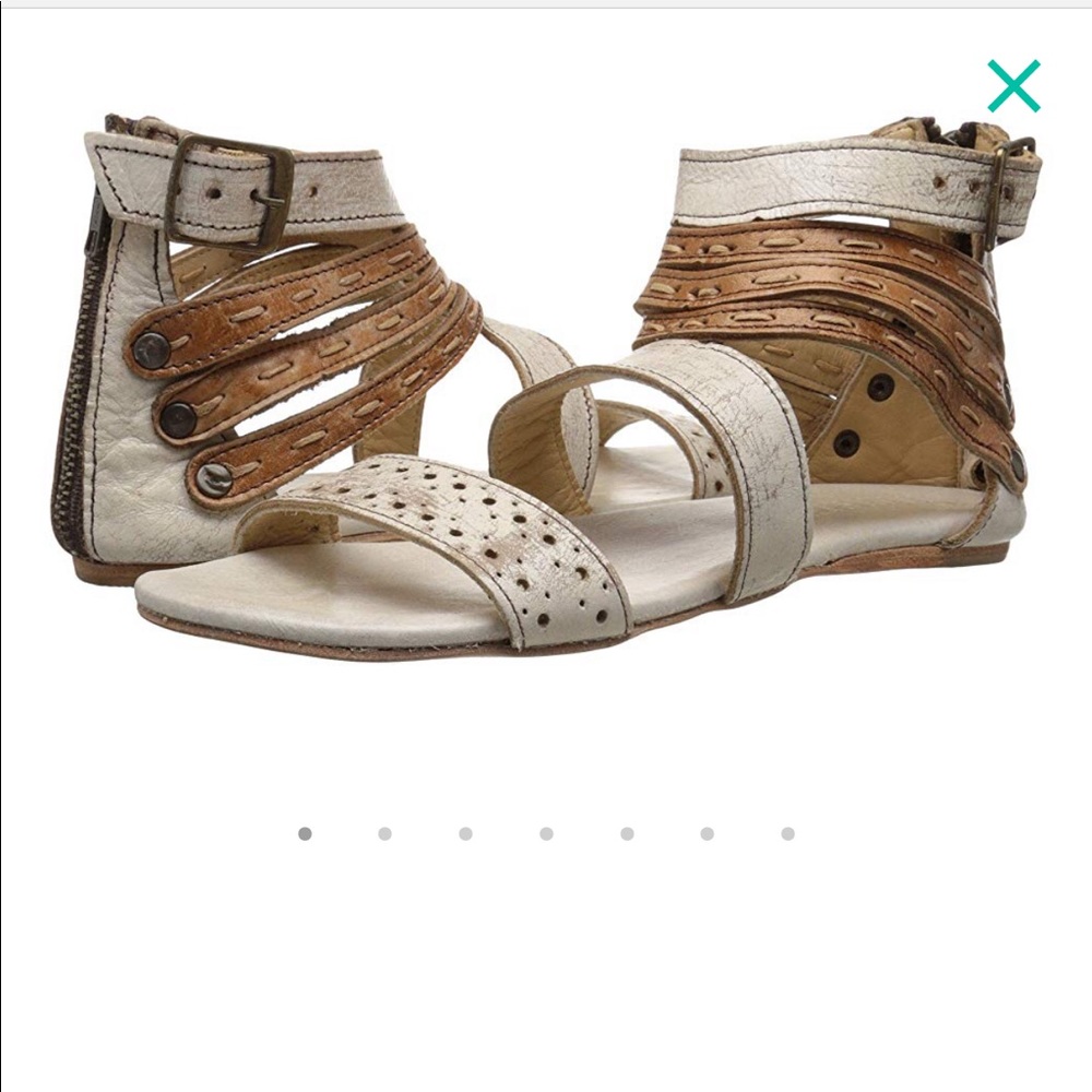 New (worn once) with box Bed Stu sandals 8